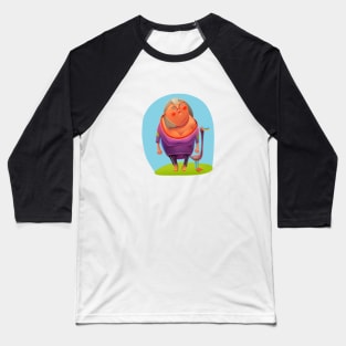 WOMAN WITH A GOOSE Baseball T-Shirt